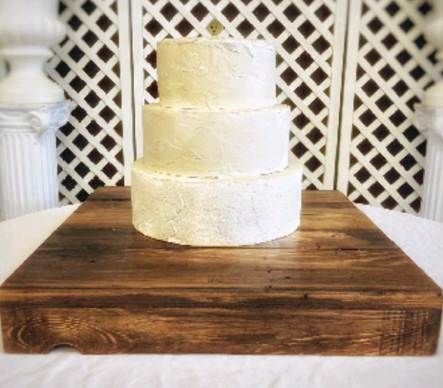Rental store for PLATEAU, CAKE WOODEN  22 SQ in Eunice LA