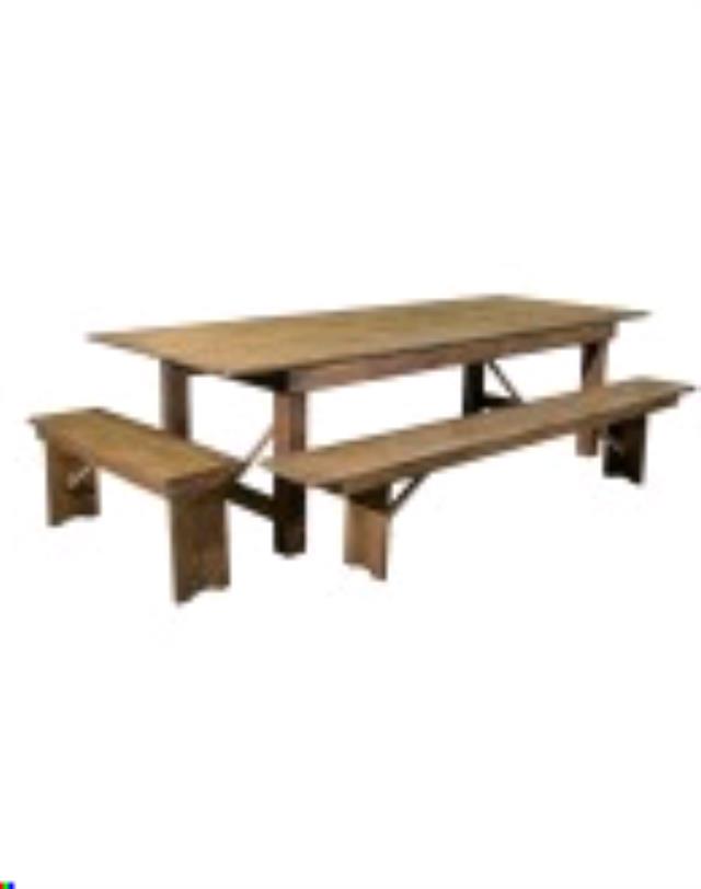 Rental store for TABLE, FARMHOUSE  10FT in Eunice LA