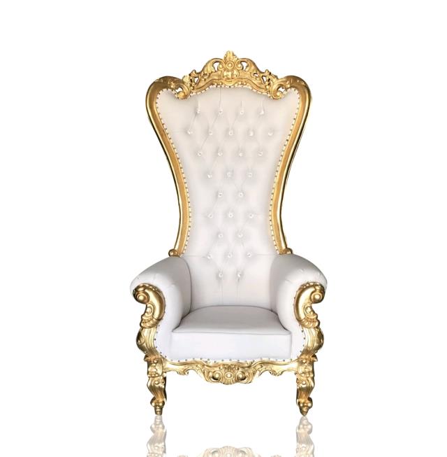 Rental store for CHAIR, THRONE  WHITE GOLD in Eunice LA