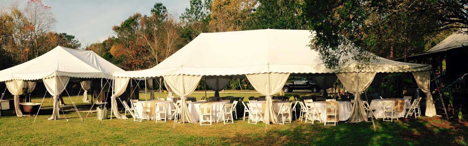 Tent rentals in Eunice / Opelousas Louisiana